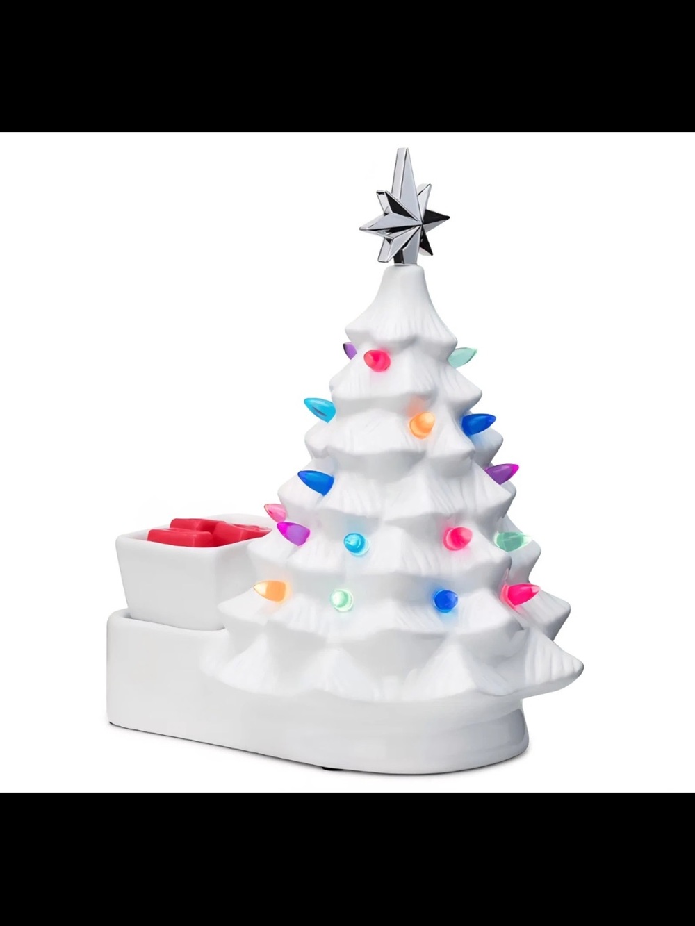 Scentsy limited holiday 2025- Ceramic Christmas Tree Wax Warmer BNIB